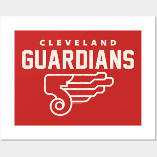 Cleveland Guardians 3 by Buck Tee Posters and Art